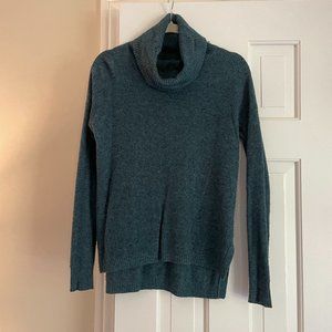 Madewell Teal Blue Turtleneck Sweater